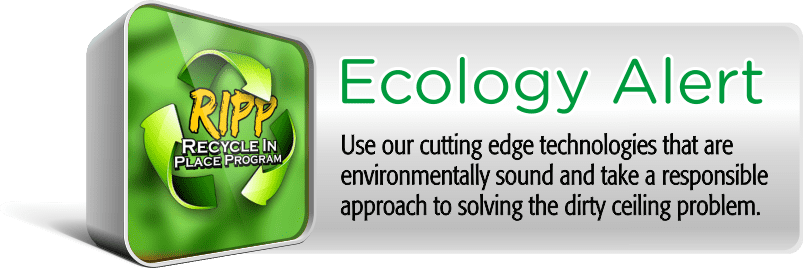 Be responsible by recycling your acoustical ceiling tiles in place and save money